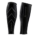 Calf Compression Sleeve for Shin Splints, Cramps, Calf Pain & Muscle Recovery For Running, Basketball, Workouts & Travel With Medical Grade Compression by Emerge Fitness