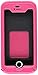 Incipio Cell Phone Case for iPhone 5/5s - Retail Packaging - Pink/Dark Gray