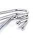 Z ZICOME Stainless Steel S Shaped Hooks for Closet Kitchen Garden Storage Organization, Silver, 12 Pack