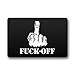 Funny The Simple and Crude Fuck Off Durable Indoor/Outdoor Door Mats Home/Office/Bedroom/Living Room/Garden Doormats,Machine-Washable