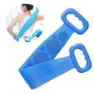 Yolistar-Silicone-Bath-Body-Brush-Body-Back-Shower-Scrubber-Long-Bath-Brush-for-Shower-Exfoliating-SPA-Massage-Skin-Care-Cleansing-Easy-to-Clean-Lathers-Well-Eco-Friendly Yolistar Silicone Bath Body Brush, Body Back Shower Scrubber Long Bath Brush for Shower Exfoliating SPA Massage Skin…