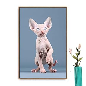 signwin Framed Canvas Wall Art Christmas Santa Claus...