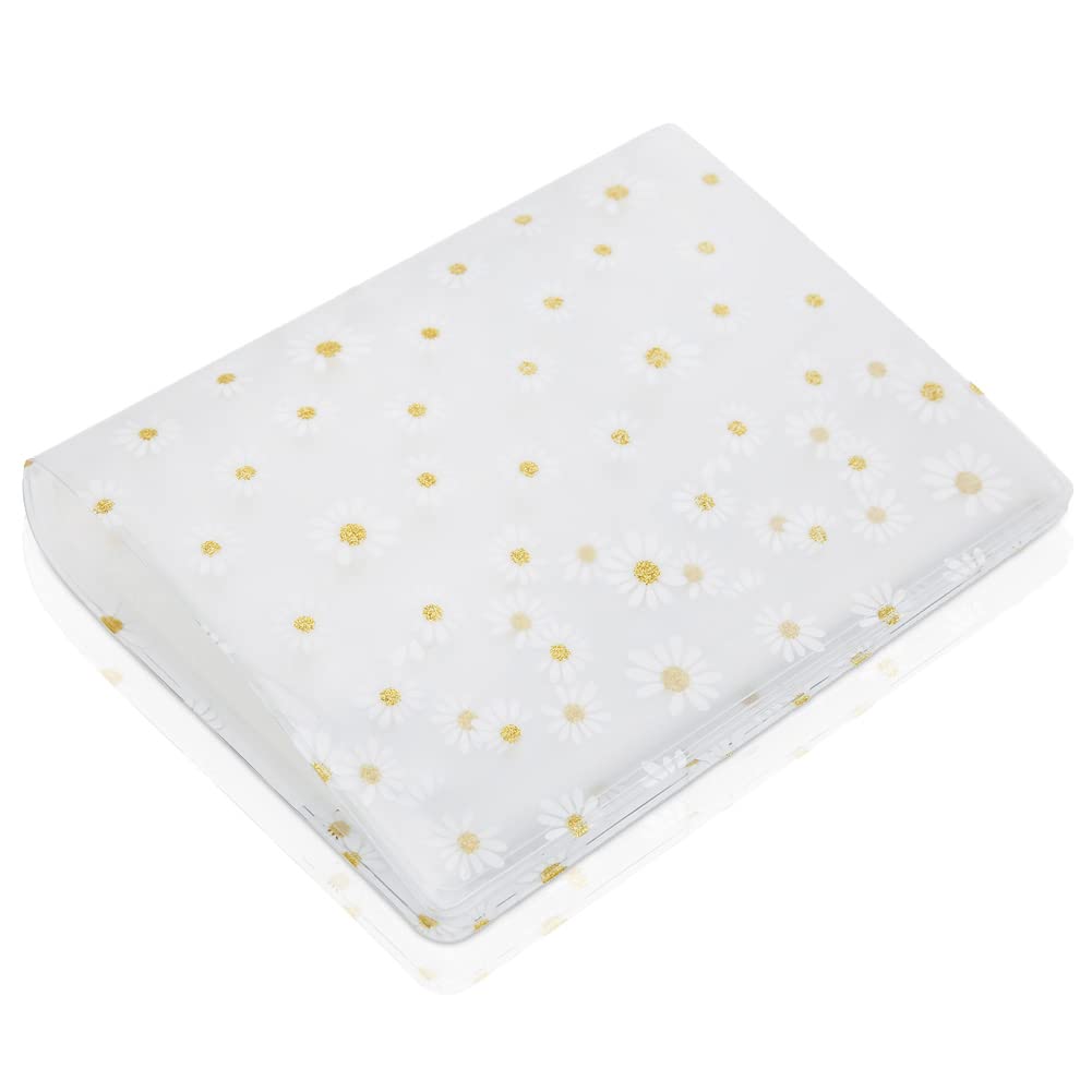 Instant Photo Album, 3 In 64 Pockets Daisy Transparent Picture Case PVC Memorial Photo Storage Case for Instant Camera Mini 11/9/8/8+