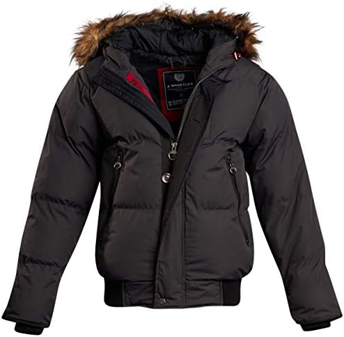 whistler hooded quilted jacket