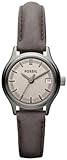 Fossil Archival Mini Leather Watch - Grey