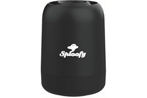 Sploofy PRO - Personal Smoke Air Filter - with Replaceable Cartridge - Trap Smoke and Odor - up to 500 uses (Black Pro II)