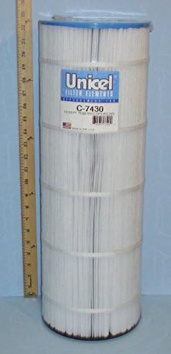 Unicel C-7430 Replacement Filter Cartridge for 110 Square Foot Tc330 Jacuzzi, Cantar, Competition Tri-clops Replacement, Round,White