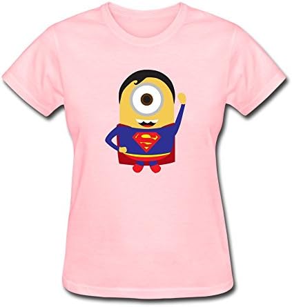 Weiston Cool Minions Superman Despicable Me 2 Tshirts For Women