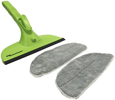 Max Window Cleaner by Home Spirit, Window Cleaning Tools, Glass Cleaning Kit, Car Window Cleaner, Kitchen Counter Cleaner, Multi Purpose, with Squeegee, Spray Bottle, Two Microfiber Cloths Included