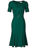 JUESE Women's 50s 60s Formal or Casual Party Pencil Dress
