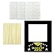 SHAN RUI 51pcs Graduation Photo Props Glitter Graduation Photo Booth Props with 1 Picture Frame, 2018 Graduation Party Decoration