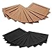 Stormshopping 30 PCS 5x7 Paper Photo Frames, DIY Craft Kraft Paper Picture Frames with Clothespin Hanging Wall Decoration with Clips and Ropes for 5x7in Pictures - 3 Colors