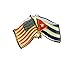 United States Cuba Friendship Flag Lapel Pin