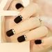 Fake Nails False Nail Design Pretty Nail Designs Black Fake Nails