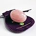 Polar Jade Rose Quartz Yoni Egg, Undrilled, Large Size, Pink Love Stone, for Women for Strengthening Pelvic Floor Muscles and for Countering Stress Adult Urinary Incontinence (Large (50x35mm))
