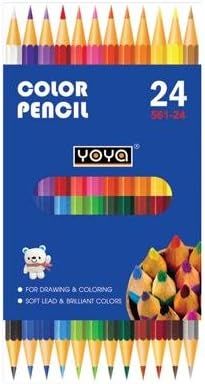 Colored Pencils Kit, 24 Color