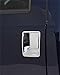Putco 401209 Chrome Trim Door Handle Covers without Passenger Keyhole for Super Duty (4 Door)