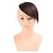 BEAUTY PLUS Clip in Bangs Real Human Hairpieces for Beauty Ladies (2# Dark Brown)