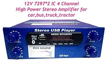 12 volt stereo system