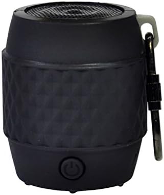 Black Portable Keychain Bluetooth Wireless Mb4 Speaker Powerful Sound, Colorful and Stylish with Built-in Microphone