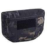 IDOGEAR Tactical Dump Drop Pouch Utility Bag Tool Bag for JPC CPC AVS Tactical Vest Airsoft Hunting Skirmish Outdoor Sports