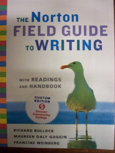 Title: NORTON FIELD GDE.TO WRITING >C 0393156222 Book Cover