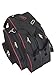 TRUE BORN Skate Bag - Ice Skating, Inline, Ski, Snowboard Boot, Sports - Adults, Men, Women, Kids - Premium Bag for Sports Equipment (Black with red Trim)