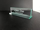 Engravers Central Personalized Office Desk Name Plate 3/8