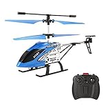 Mini RC Helicopter,EACHINE H101 Remote Control Helicopter Drone Toy for Kids 3.5 CH LED Light with Gyro