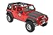Bestop 54853-17 Trektop Pro Hybrid Soft Top w/ Tinted Sliding Side Panels for 2007-2018 Wrangler 4-Door
