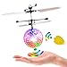 WitMoving RC Flying Ball, RC infrared Induction Helicopter Ball with Shining LED Lights and Remote Control For Kids, Teenagers Colorful Flashing Crystal Ball Toy