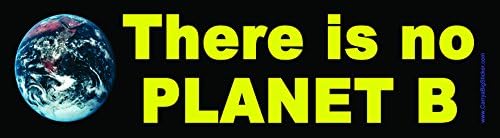 There is No Planet B Bumper Sticker
