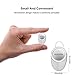 Sunvito Ultra Small Bluetooth 4.0 Headset Headphone Earphone Mini Invisible In-ear wireless Headphones Support Hands-free Calling For Smartphones with Bluetooth (White)