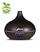 Essential Oil Diffuser by Aspire Emporium, 300 ML Capacity, Dark Wood Grain Finish Ultrasonic Oils Diffusers, Best for Home, Office, Baby Room, Aromatherapy Diffuser, Aroma Humidifier with Cool Mist