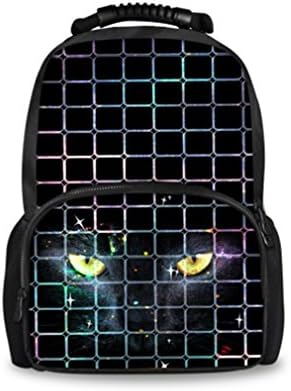 3D Animals Printing Chidlren Schoolbags Black Cat Student School Bags Teenager Girls Large Women Casual Bags