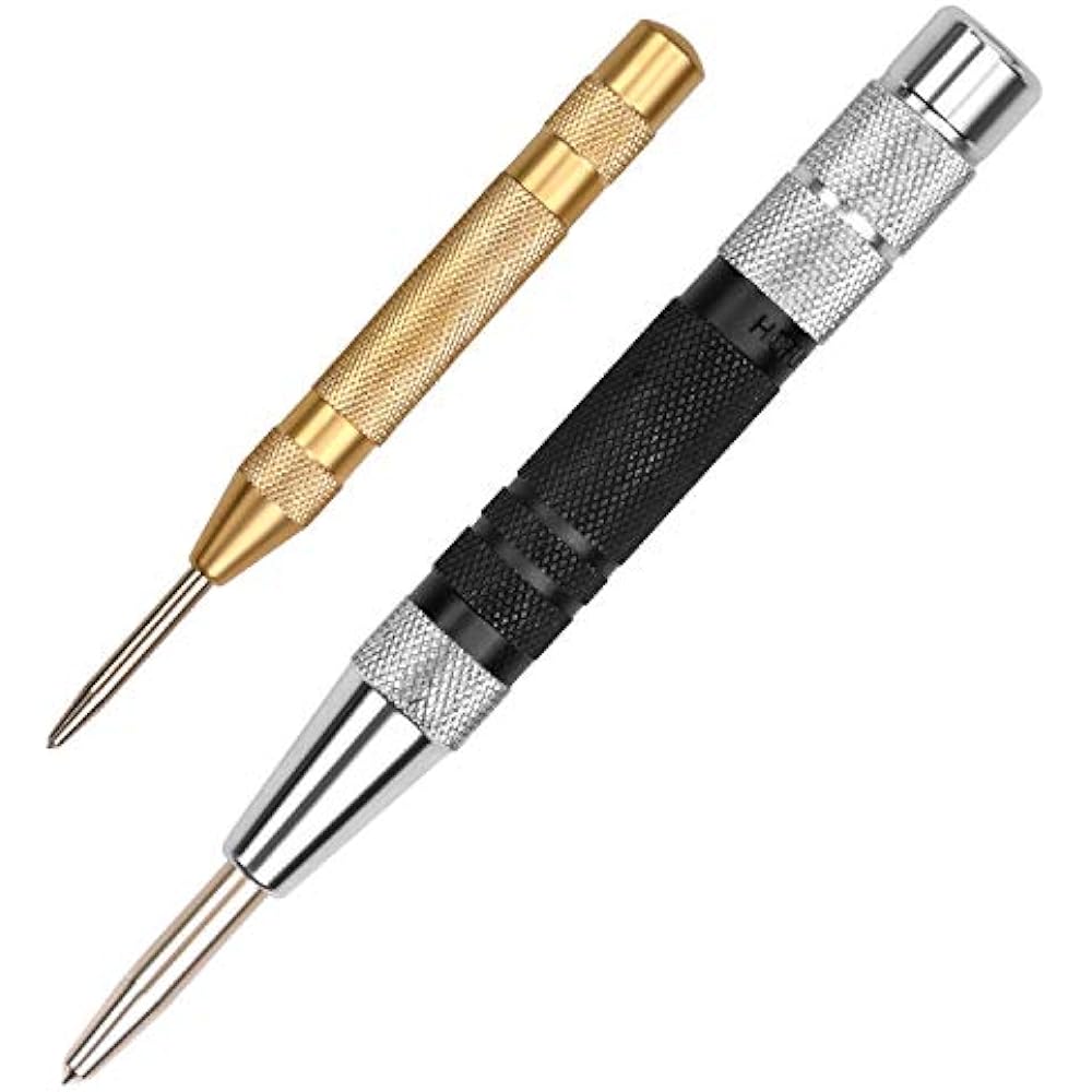 Super Strong Automatic Centre Punch (Black) And General Center