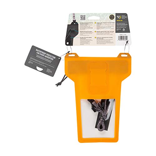 Nite Ize Runoff Waterproof Phone Pouch with Lanyard and Zipper, IP67