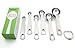 SKYROKU Measuring Spoons 18/8 Stainless Steel, Set of 6 for Dry and Liquid Ingredients