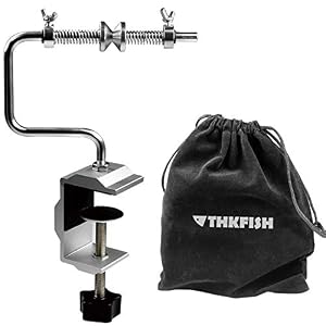 Thkfish Ligne De Pêche Spooler Réglable Stable Ligne De Pêche Protable Spooler Système Ligne De Pêche Enrouleur Avec Serrer Ventouse Système Spooler