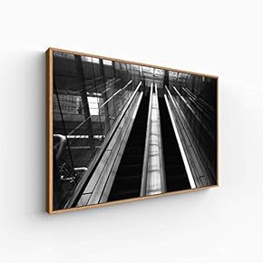 Canvas Wall Art for Living Room, Bedroom Building Framed Canvas Prints for Home Decoration Ready to Hang - 16x24 inches