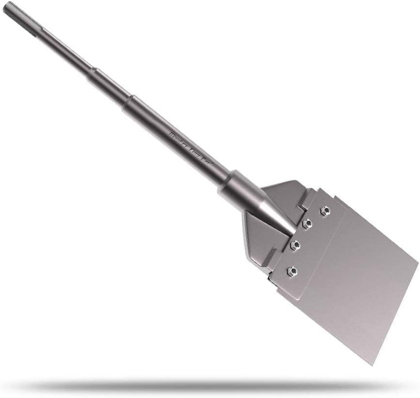 Monkey King Bar SDS Max Floor Scraper，640 x 150MM Tile & Thinset Scaling Chisel SDS max Shank Fits SDS Max Rotary Hammers and Chipping Hammer Drills — image 1