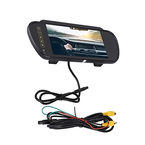 Rear View Backup Camera, 7inch LCD Display Camera Rear View Reversing Kit Rear Parking Camera for Car Trucks RV DC12V - DC24V