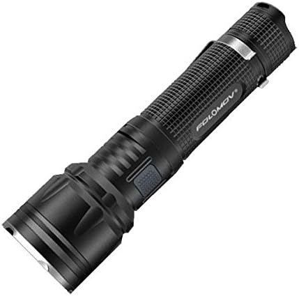 Folomov Tour B4M CREE XP-L LED Rechargeable Flashlight -1200 Lumens, with Powerbank Feature