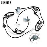LIMICAR 2PCS Rear ABS Wheel Speed Sensor ALS266 ALS265 8954533020 Compatible w/ 1999-2003 Solara 1992-2001 Camry 1995-2004 Avalon 1992-2001 Lexus ES300