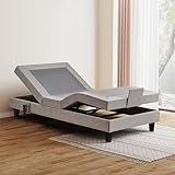 Z-hom Twin XL Electric Adjustable Bed Frame, Zero