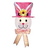 Outdoor Easter Bunny Light Covers - Set of 2, Pink
