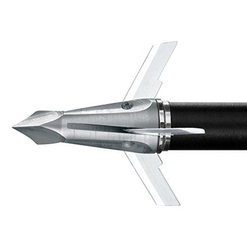 Rocket Steelhead 100-Grain Mechanical Broadheads with 1-1/8" Cutting Diameter (3-Pack)