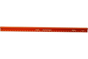 Swanson Tool SVE960 96-Inch Savage Straight Edge, Non-Marring, Anodised and Laser-Etched Scale