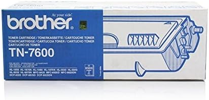 Brother TN7600 Laser Cartridge, Black