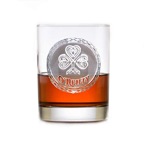 Irish Whiskey Scotch Glass Engraved Gift Handmade Products